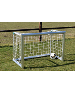 2x Aluminium Soccer Goal (set) - 150x100 - Professional