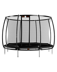 Avyna Trampoline InGround Ø430 met veiligheidsnet | Zwart