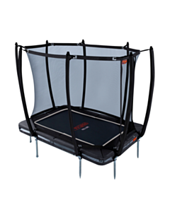 Avyna Trampoline InGround 275x190 (213) met net | Zwart