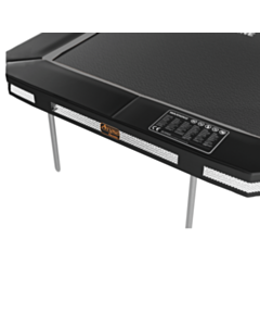 Trampoline Rand InGround 380x255 Zwart | Avyna