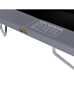 Trampoline Rand Opbouw 520x305 Grijs | Avyna