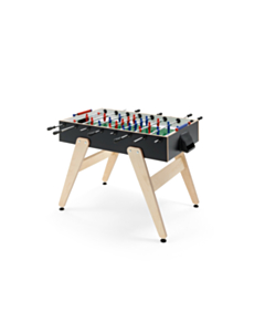 Voetbaltafel FAS Designvoetbaltafel Cross Outdoor | Zwart