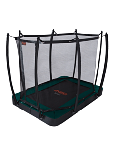 Avyna Trampoline FlatLevel 275x190 (213) met net | Groen