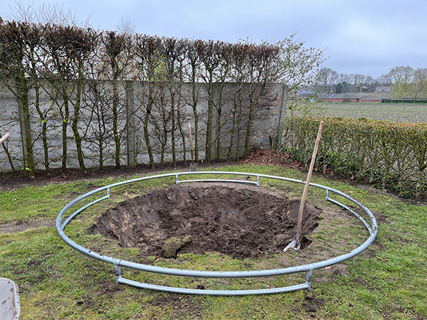 Kosten trampoline laten ingraven