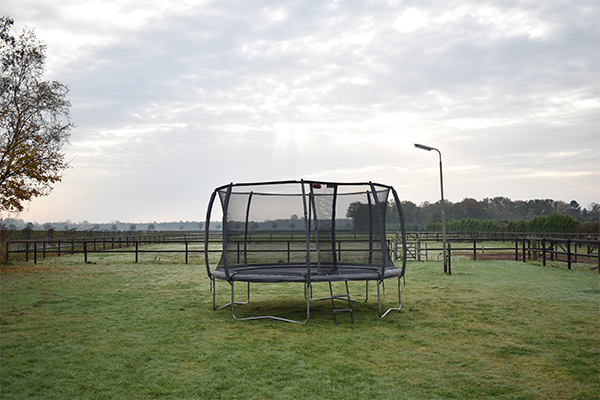 trampoline winterklaar maken